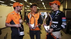 Stella, Norris e Piastri no GP de Baku (2024)