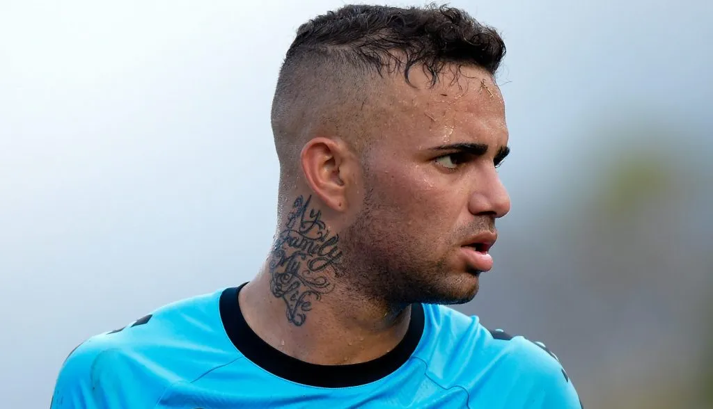 Luan durante partida. Foto: Thiago Ribeiro/AGIF