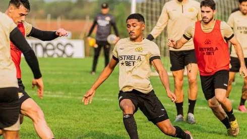 Jogador foi pego no doping e não apresentou contraprova. Divulgação/João Vitor Pereira/Criciúma E.C