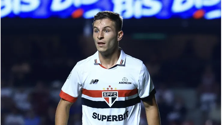Galoppo participou do amistoso, no CT da Barra Funda