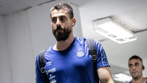 Defensor chegou ao Peixe com altas expectativas - Foto: Raul Baretta/Santos FC.