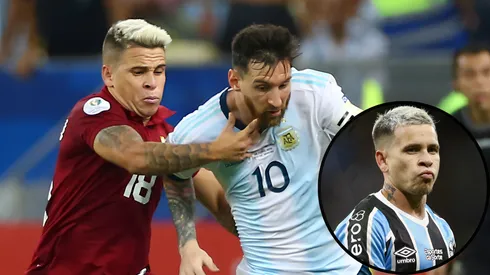 Soteldo e Messi se desentenderam em Venezuela x Argentinas pelas Eliminatórias - Fotos: Getty Images