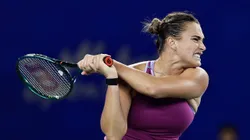 Aryna Sabalenka encara Coco Gauff na semifinal do WTA de Wuhan (Foto: Wang He/Getty Images)