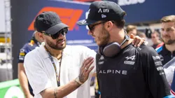 Neymar e Gasly no GP de Monaco (2024)