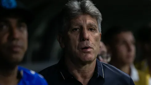 Renato Gaúcho técnico do Grêmio durante partida contra o Atletico-MG. Foto: Fernando Moreno/AGIF