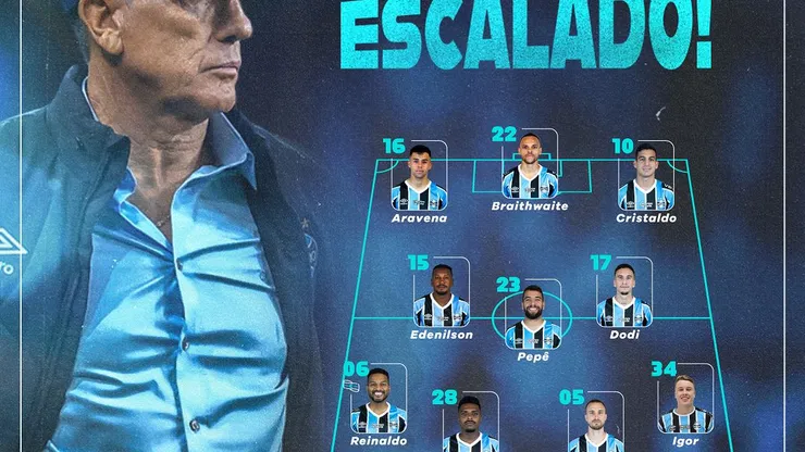 (Reprodução/Instagram @gremio)