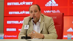 Presidente do clube negocia a contratação. Ricardo Duarte/SC Internacional.