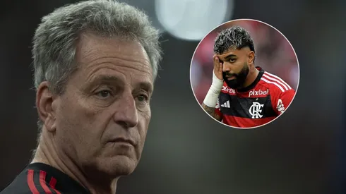 Landim define futuro de Gabigol no Flamengo. Fotos: Jorge Rodrigues e Thiago Ribeiro/AGIF