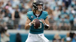 Jacksonville Jaguars quarterback Trevor Lawrence. Foto de David Rosenblum/Icon Sportswire NFL, American Football Herren