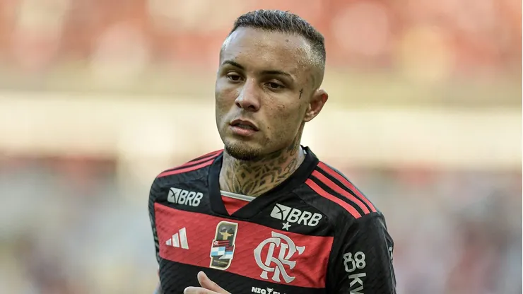 RJ - RIO DE Cebolinha, do Flamengo, está envolvido em situação extracampo.- 30/03/2024 - CARIOCA 2024, NOVA IGUACU X FLAMENGO FINAL - Everton Cebolinha jogador do Flamengo durante partida contra o Nova Iguacu no estadio Maracana pelo campeonato Carioca 2024. Foto: Thiago Ribeiro/AGIF