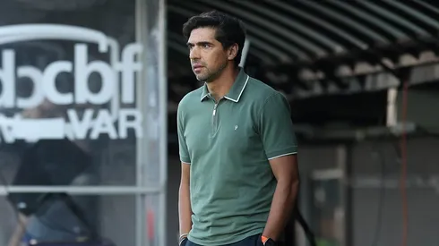 Abel durante a partida no interior de São Paulo. Foto: Cesar Greco/Palmeiras