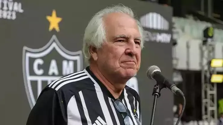 Rubens Menin, investidor do Atlético Mineiro em entrevista - Foto: Pedro Souza/Atlético-MG