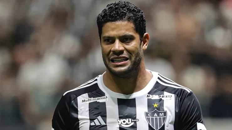 Hulk jogador do Atlético-MG durante partida contra o Vasco na Arena MRV pela Copa Do Brasil 2024.