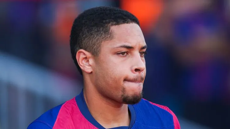 Vitor Roque no futebol europeu. Foto: Eric Alonso/Getty Images