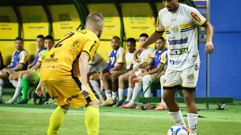 Novorizontino visitou o Amazonas na última rodada da Série B (Foto: Antonio Pereira/AGIF)