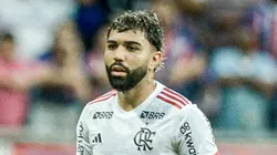 Gabigol, atacante do Flamengo, pode ficar para 2025 - Foto: Jhony Pinho/AGIF