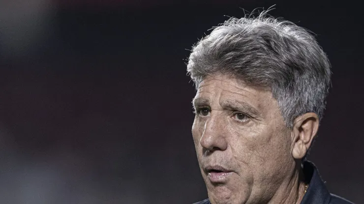 Renato Gaúcho durante jogo do Imortal no Brasileirão.