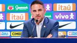 Rodrigo Caetano durante a convocação da Seleção Brasileira para Eliminatória da Copa do Mundo de 2026. Foto: Vyctor Santos