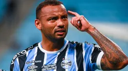 JP Galvão durante partida contra o São José, pelo Campeonato Gaúcho de 2024, na Arena Grêmio.