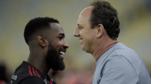 Gerson e Ceni durante jogo no 1° turno