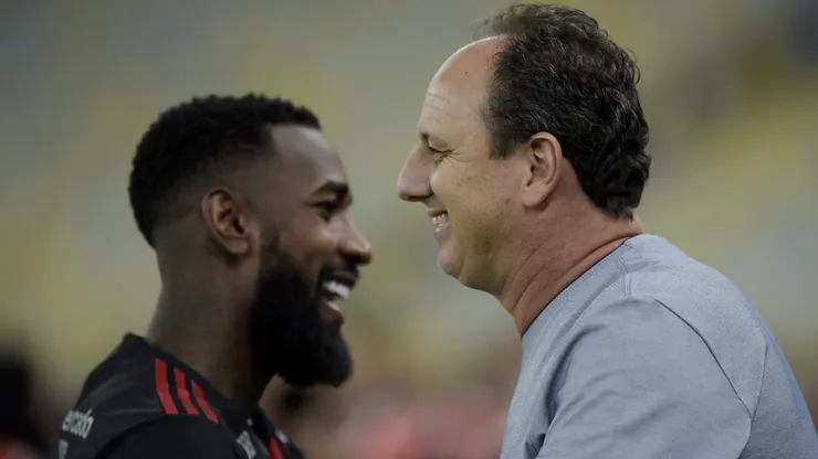 Gerson e Ceni durante jogo no 1° turno
