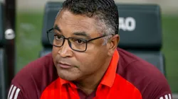 Roger Machado está otimista para o retorno de jogadores titulares para o Grenal. Foto: Fernando Moreno/AGIF