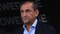 Ramón Díaz durante partida entre Corinthians e Red Bull Bragantino, pela Copa Sul-Americana, na Neo Química Arena.