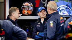 Marko, Horner e Verstappen no GP da Holanda
