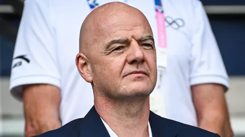 Gianni Infantino, presidente da FIFA, durante os Jogos Olímpicos de Paris 2024. Foto: Matthieu Mirville