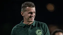 Mancini durante partida do Goiás. Foto: Isabela Azine/AGIF