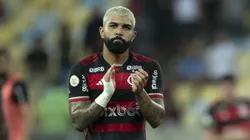 Gabigol, atacante do Flamengo, está empolgado com Filipe Luís - Foto: Jorge Rodrigues/AGIF