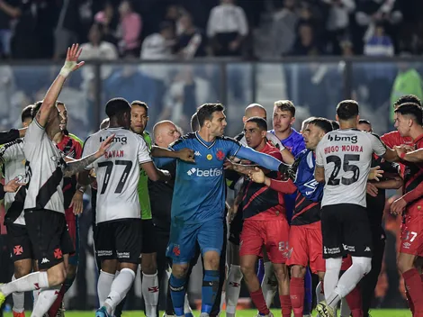 Vasco recebe multa de R$ 10 mil reais após confusão