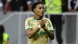 Lázaro, atacante do Palmeiras, está emprestado até o fim do ano - Foto: Mateus Bonomi/AGIF