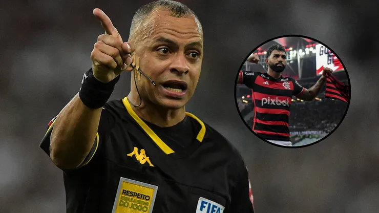 Gol anulado de Gabigol teve áudio do VAR exposto - Foto: Thiago Ribeiro / AGIF