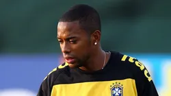 - Robinho quando estava na Seleção Brasileira
