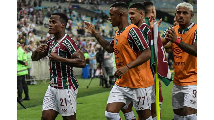 Árias marca em noite de reencontros, Fluminense vence o Cruzeiro no Maracanã e sai do Z4. Foto: Thiago Ribeiro/AGIF