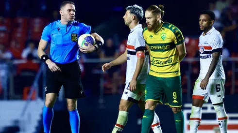 No primeiro turno, o Cuiabá venceu o São Paulo no Morumbi. Foto: Marcello Zambrana/AGIF
