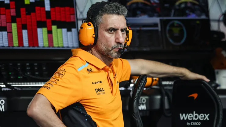 Andrea Stella no GP de Singapura 2024