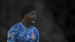 Hugo Souza, goleiro do Corinthians, elogia Flamengo - Foto: Jorge Rodrigues/AGIF