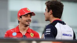 Leclerc e Colapinto no GP de Singapura