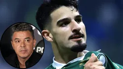 Gallardo quer Flaco López no River e oferece atacante em troca com Palmeiras - Fotos: IMAGO e AGIF