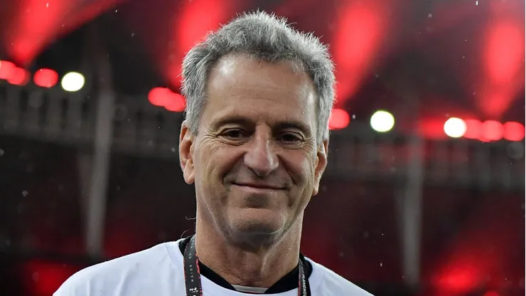 Rodolfo Landim, presidente do Flamengo, fechado terreno para novo estádio - Foto: Thiago Ribeiro/AGIF