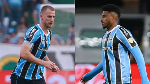 Rodrigo Ely e Jemerson seguem como desfalques no Grêmio. Foto: Maxi Franzoi/AGIF
