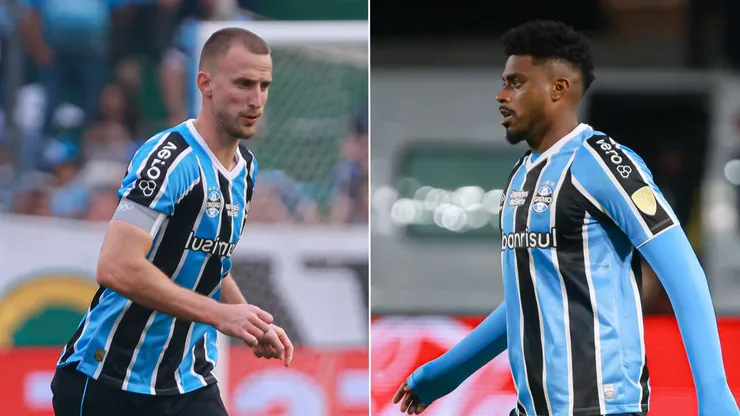 Rodrigo Ely e Jemerson seguem como desfalques no Grêmio. Foto: Maxi Franzoi/AGIF