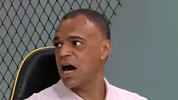 Denílson analista o confronto pela Copa do Brasil. Foto: Reprodução/ Youtube Jogo Aberto.