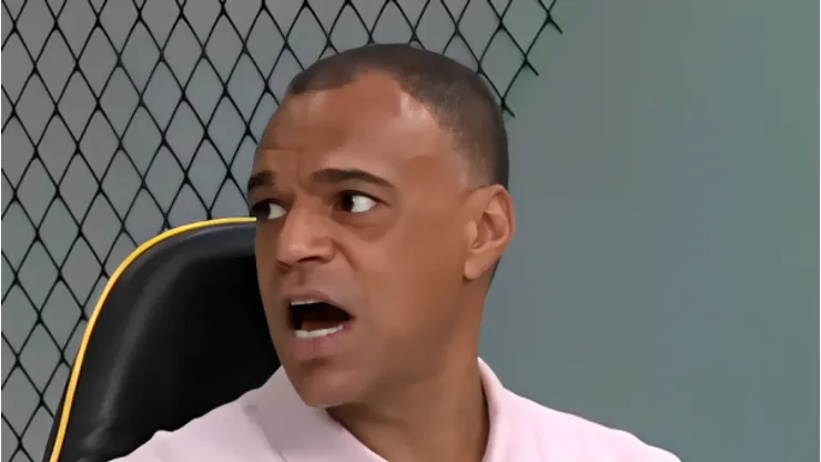 Denílson analista o confronto pela Copa do Brasil. Foto: Reprodução/ Youtube Jogo Aberto.