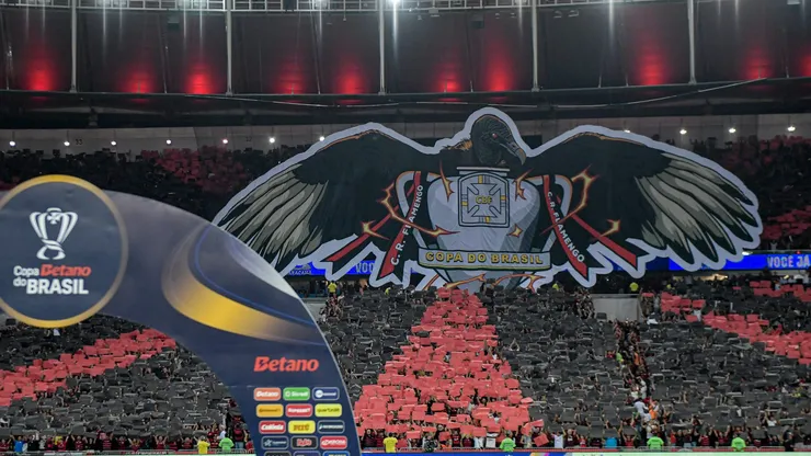 Torcida do Flamengo durante partida contra Bahia no Maracanã pela Copa Do Brasil 2024. Foto: Thiago Ribeiro/AGIF