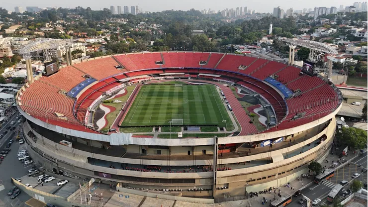 Morumbis é um dos maiores estádios do país.