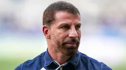 Pedrinho, presidente do Vasco, durante partida contra o Cruzeiro, pelo Campeonato Brasileiro, no Mineirão.