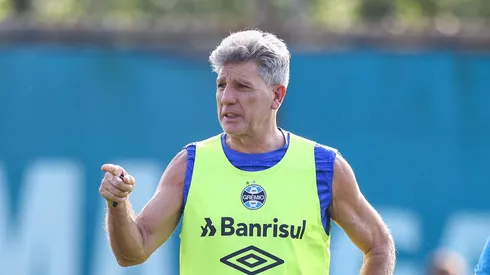 Renato quer recuperar dupla de zaga titular do Grêmio. FOTO: LUCAS UEBEL/GREMIO FBPA